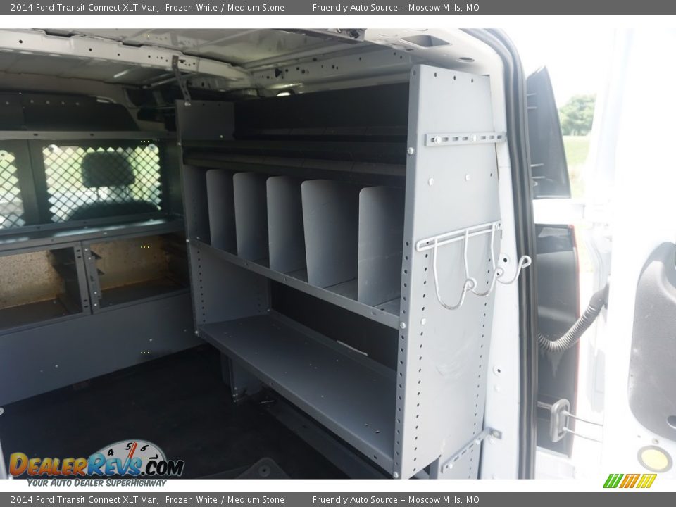 2014 Ford Transit Connect XLT Van Frozen White / Medium Stone Photo #6