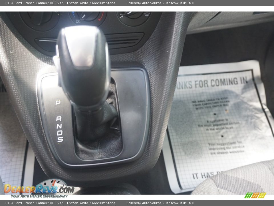 2014 Ford Transit Connect XLT Van Frozen White / Medium Stone Photo #11