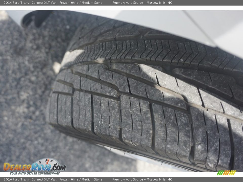 2014 Ford Transit Connect XLT Van Frozen White / Medium Stone Photo #20