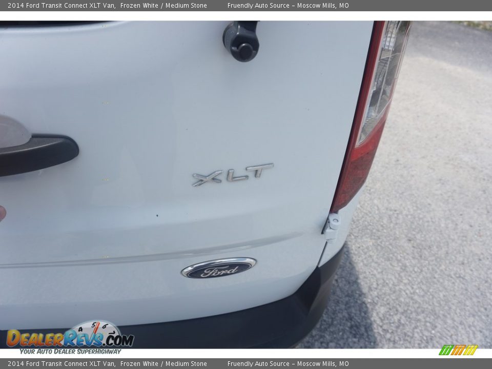 2014 Ford Transit Connect XLT Van Frozen White / Medium Stone Photo #21