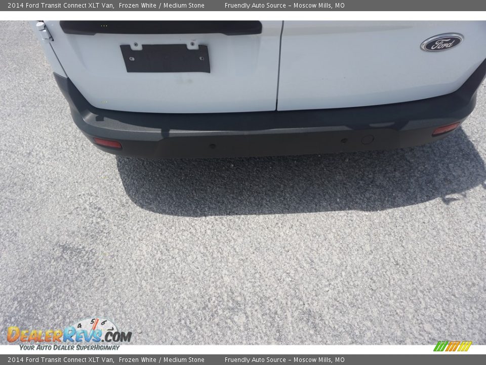 2014 Ford Transit Connect XLT Van Frozen White / Medium Stone Photo #23