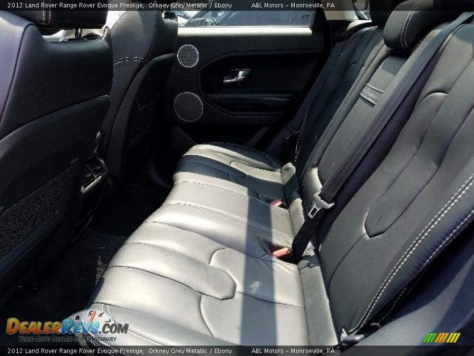 2012 Land Rover Range Rover Evoque Prestige Orkney Grey Metallic / Ebony Photo #5