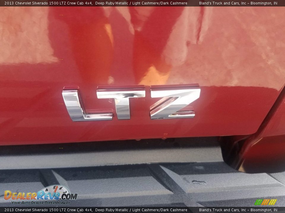 2013 Chevrolet Silverado 1500 LTZ Crew Cab 4x4 Deep Ruby Metallic / Light Cashmere/Dark Cashmere Photo #6
