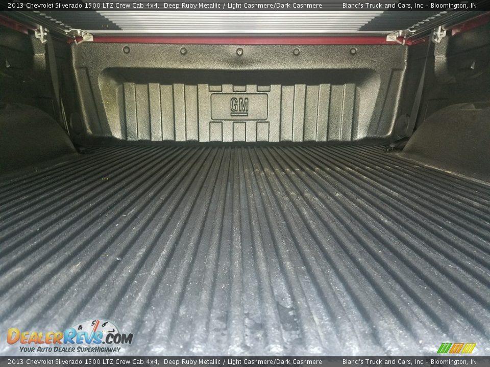 2013 Chevrolet Silverado 1500 LTZ Crew Cab 4x4 Deep Ruby Metallic / Light Cashmere/Dark Cashmere Photo #9
