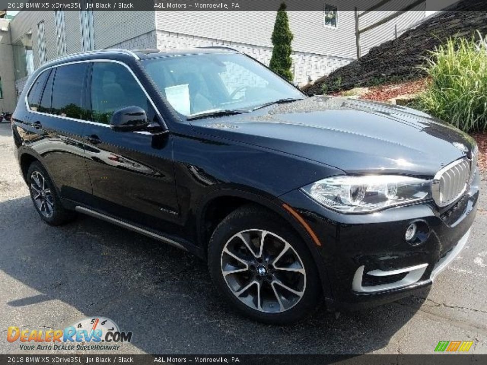 2018 BMW X5 xDrive35i Jet Black / Black Photo #1