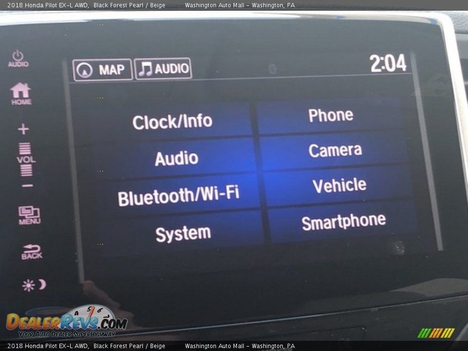 2018 Honda Pilot EX-L AWD Black Forest Pearl / Beige Photo #15