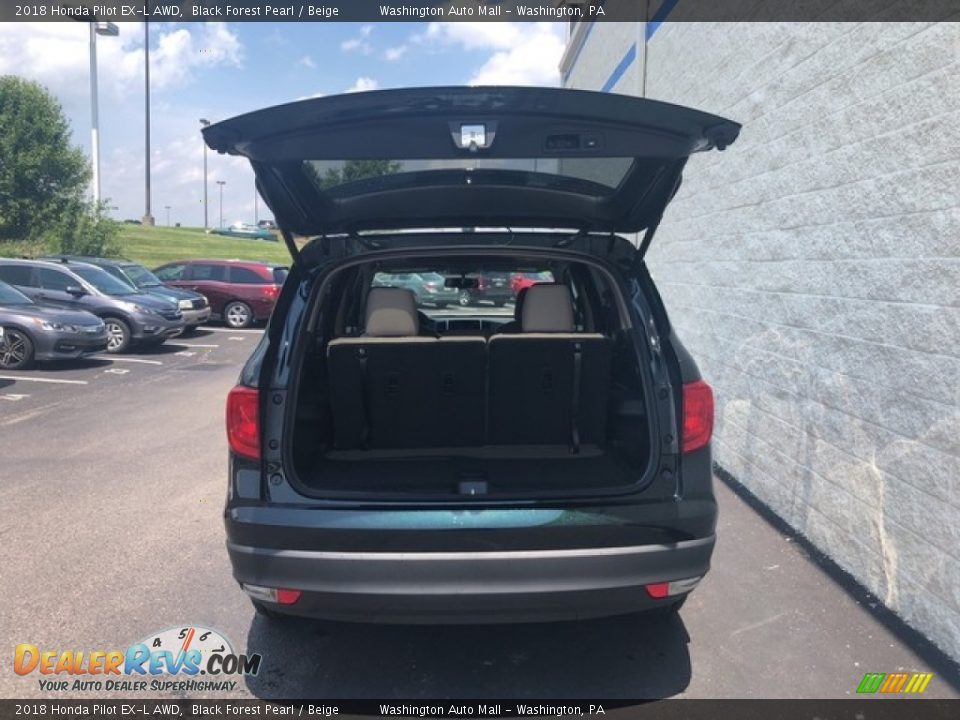 2018 Honda Pilot EX-L AWD Black Forest Pearl / Beige Photo #21