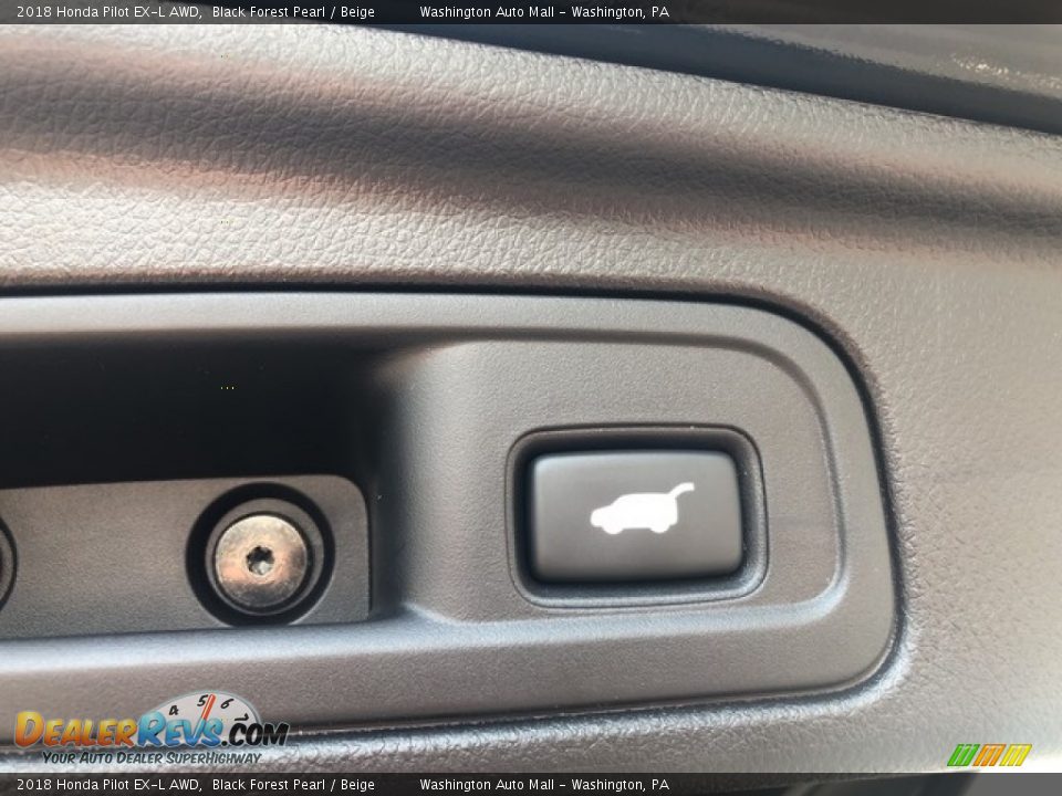 2018 Honda Pilot EX-L AWD Black Forest Pearl / Beige Photo #22