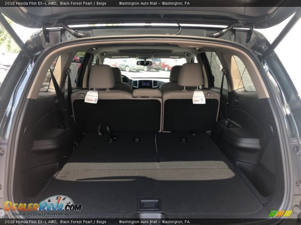 2018 Honda Pilot EX-L AWD Black Forest Pearl / Beige Photo #23