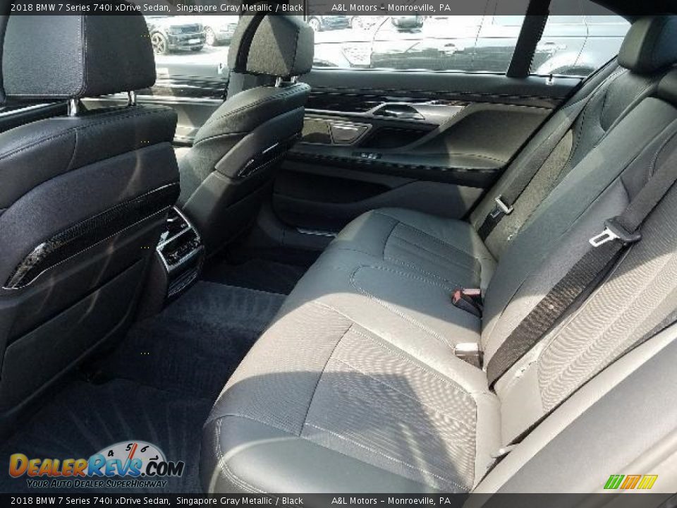 2018 BMW 7 Series 740i xDrive Sedan Singapore Gray Metallic / Black Photo #5