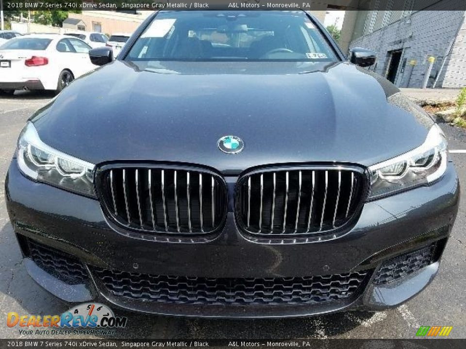 2018 BMW 7 Series 740i xDrive Sedan Singapore Gray Metallic / Black Photo #8