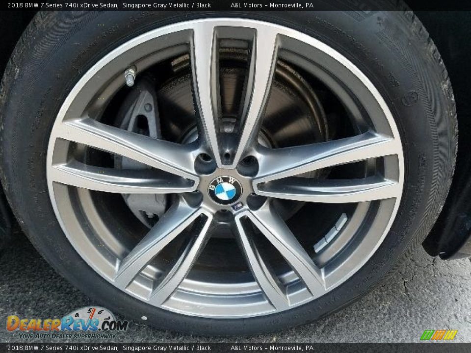 2018 BMW 7 Series 740i xDrive Sedan Singapore Gray Metallic / Black Photo #9