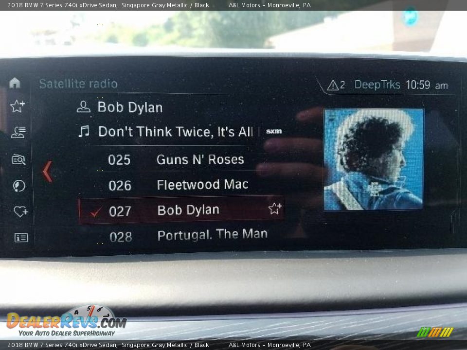 2018 BMW 7 Series 740i xDrive Sedan Singapore Gray Metallic / Black Photo #10