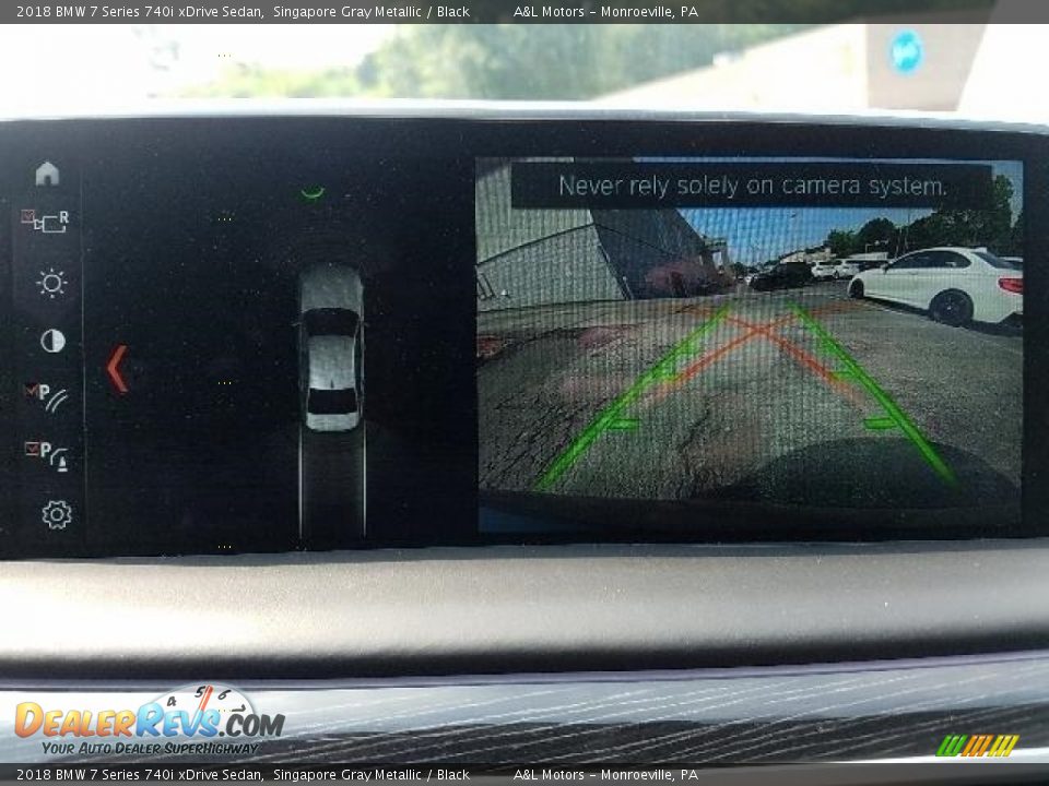 2018 BMW 7 Series 740i xDrive Sedan Singapore Gray Metallic / Black Photo #11
