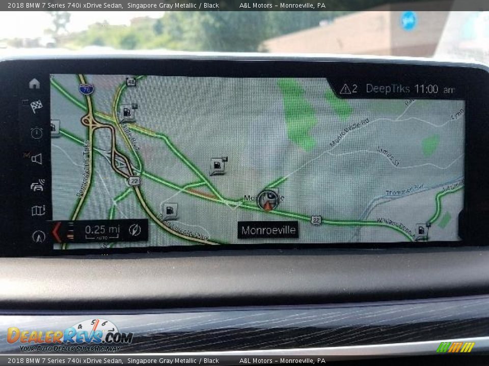 2018 BMW 7 Series 740i xDrive Sedan Singapore Gray Metallic / Black Photo #12