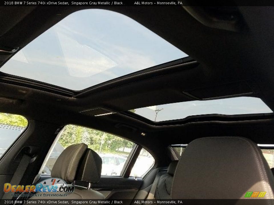 2018 BMW 7 Series 740i xDrive Sedan Singapore Gray Metallic / Black Photo #16