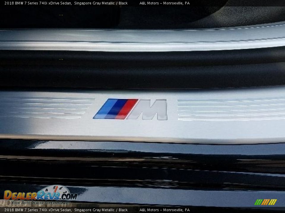 2018 BMW 7 Series 740i xDrive Sedan Singapore Gray Metallic / Black Photo #18