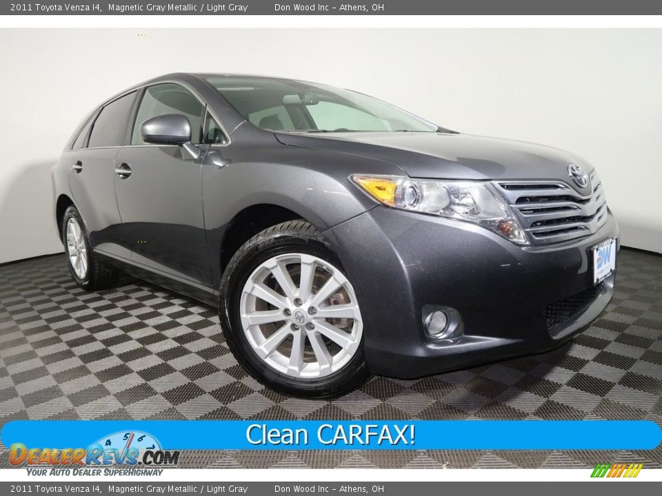 2011 Toyota Venza I4 Magnetic Gray Metallic / Light Gray Photo #1