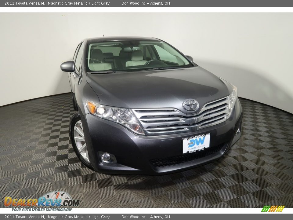 2011 Toyota Venza I4 Magnetic Gray Metallic / Light Gray Photo #5