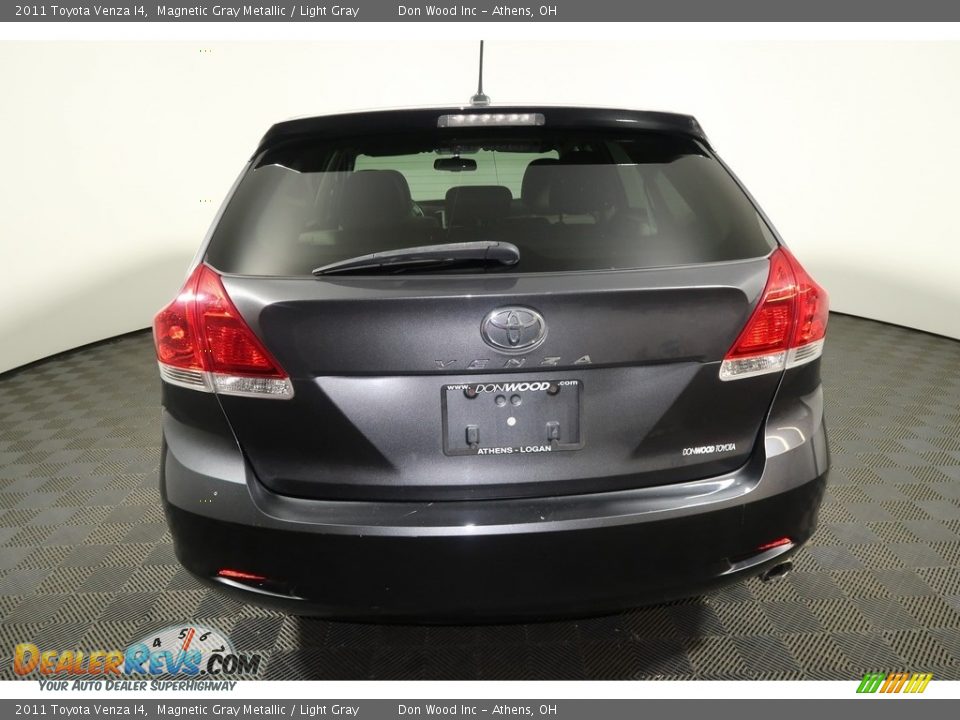 2011 Toyota Venza I4 Magnetic Gray Metallic / Light Gray Photo #11