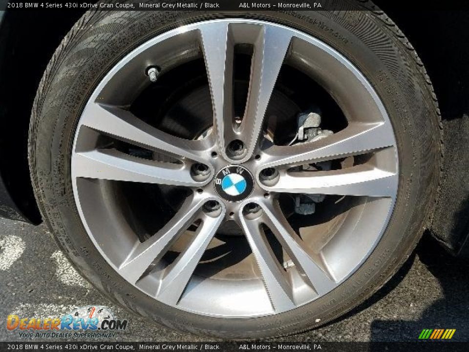 2018 BMW 4 Series 430i xDrive Gran Coupe Mineral Grey Metallic / Black Photo #9