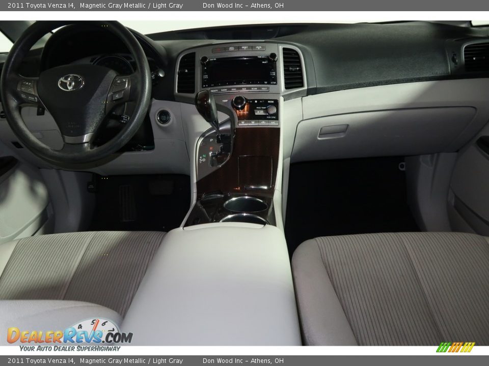 2011 Toyota Venza I4 Magnetic Gray Metallic / Light Gray Photo #14