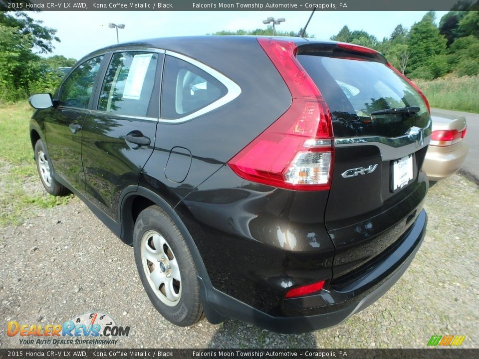 2015 Honda CR-V LX AWD Kona Coffee Metallic / Black Photo #2