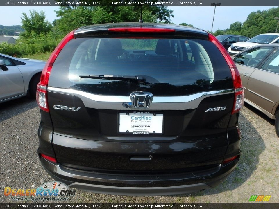2015 Honda CR-V LX AWD Kona Coffee Metallic / Black Photo #3