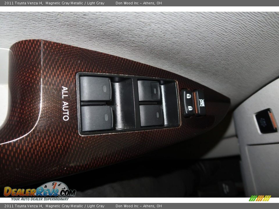 2011 Toyota Venza I4 Magnetic Gray Metallic / Light Gray Photo #34