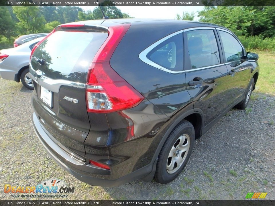 2015 Honda CR-V LX AWD Kona Coffee Metallic / Black Photo #4
