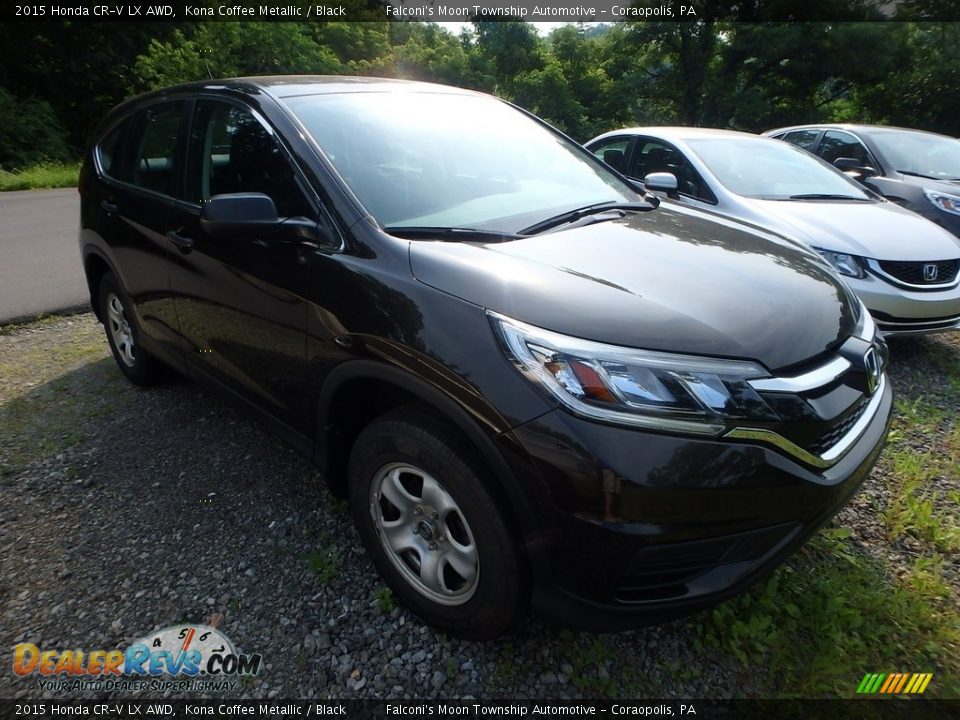 2015 Honda CR-V LX AWD Kona Coffee Metallic / Black Photo #5
