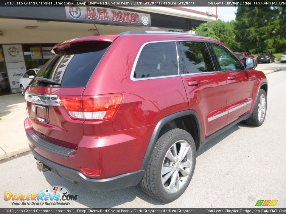 2013 Jeep Grand Cherokee Laredo 4x4 Deep Cherry Red Crystal Pearl / Dark Graystone/Medium Graystone Photo #2