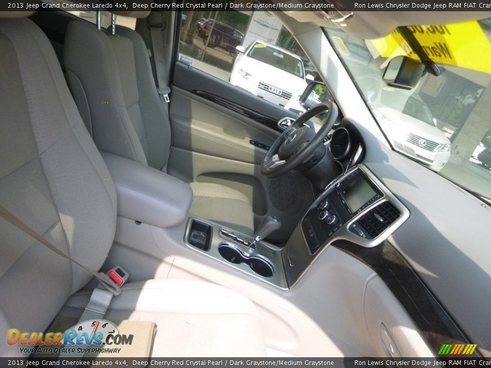2013 Jeep Grand Cherokee Laredo 4x4 Deep Cherry Red Crystal Pearl / Dark Graystone/Medium Graystone Photo #11