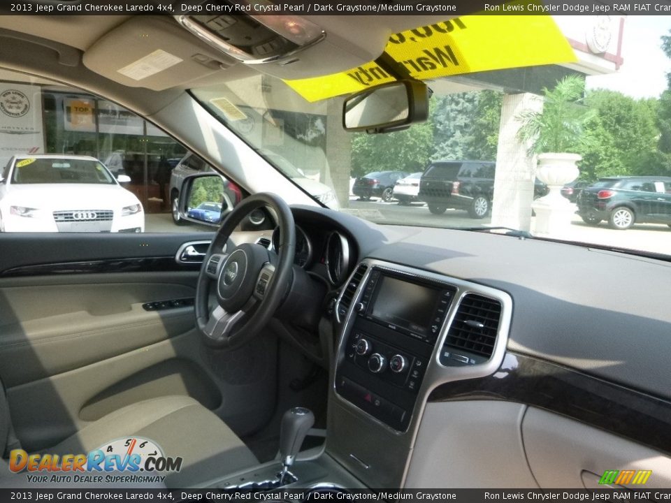 2013 Jeep Grand Cherokee Laredo 4x4 Deep Cherry Red Crystal Pearl / Dark Graystone/Medium Graystone Photo #12