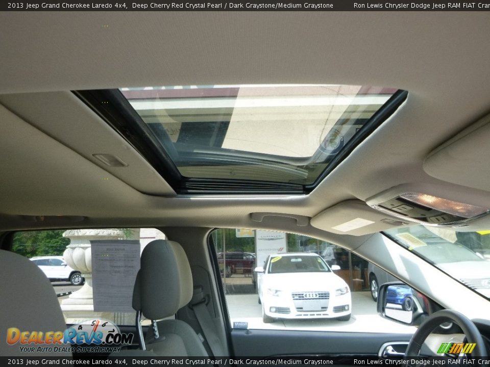 2013 Jeep Grand Cherokee Laredo 4x4 Deep Cherry Red Crystal Pearl / Dark Graystone/Medium Graystone Photo #13