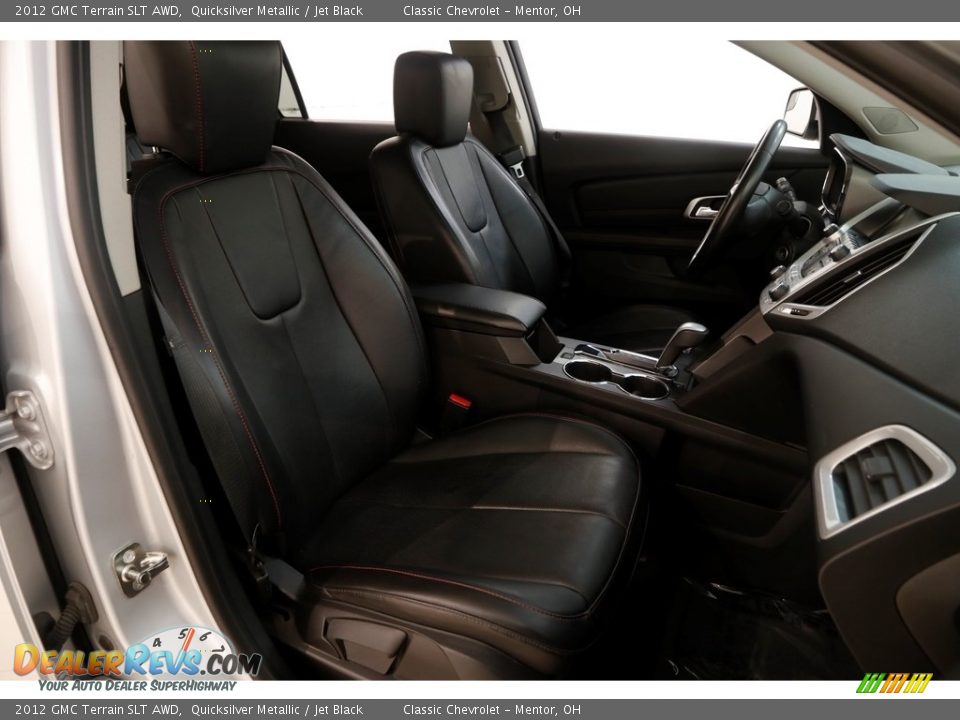2012 GMC Terrain SLT AWD Quicksilver Metallic / Jet Black Photo #11