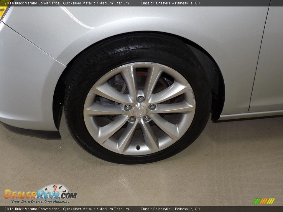 2014 Buick Verano Convenience Quicksilver Metallic / Medium Titanium Photo #5