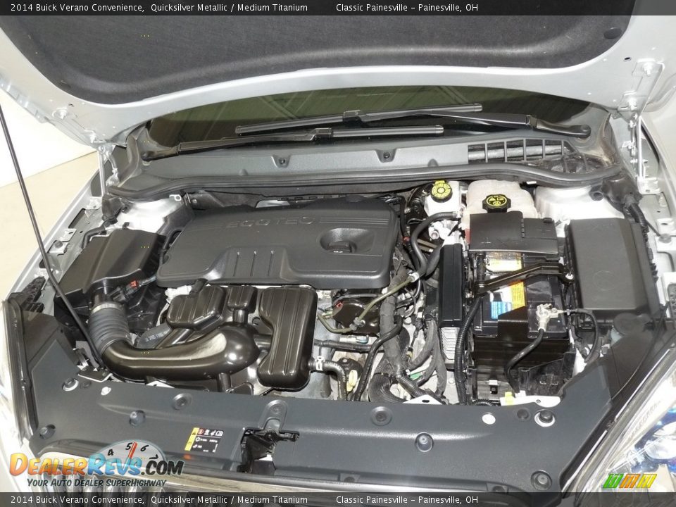 2014 Buick Verano Convenience Quicksilver Metallic / Medium Titanium Photo #6