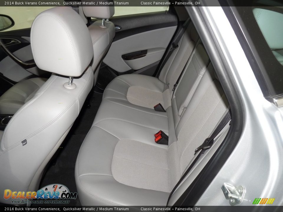 2014 Buick Verano Convenience Quicksilver Metallic / Medium Titanium Photo #8