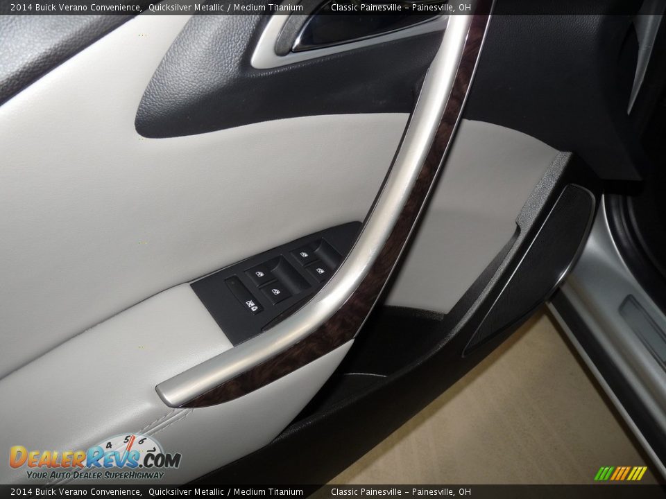 2014 Buick Verano Convenience Quicksilver Metallic / Medium Titanium Photo #10