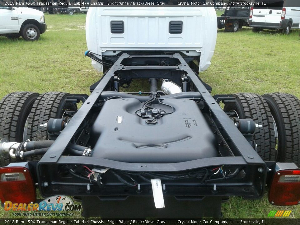 2018 Ram 4500 Tradesman Regular Cab 4x4 Chassis Bright White / Black/Diesel Gray Photo #19