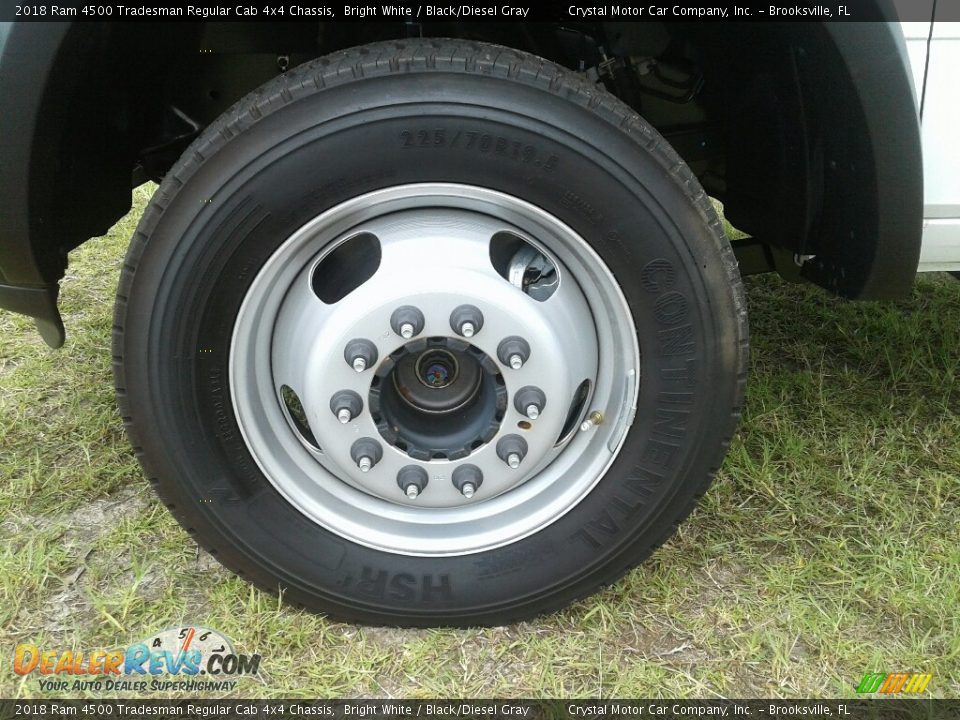 2018 Ram 4500 Tradesman Regular Cab 4x4 Chassis Bright White / Black/Diesel Gray Photo #20