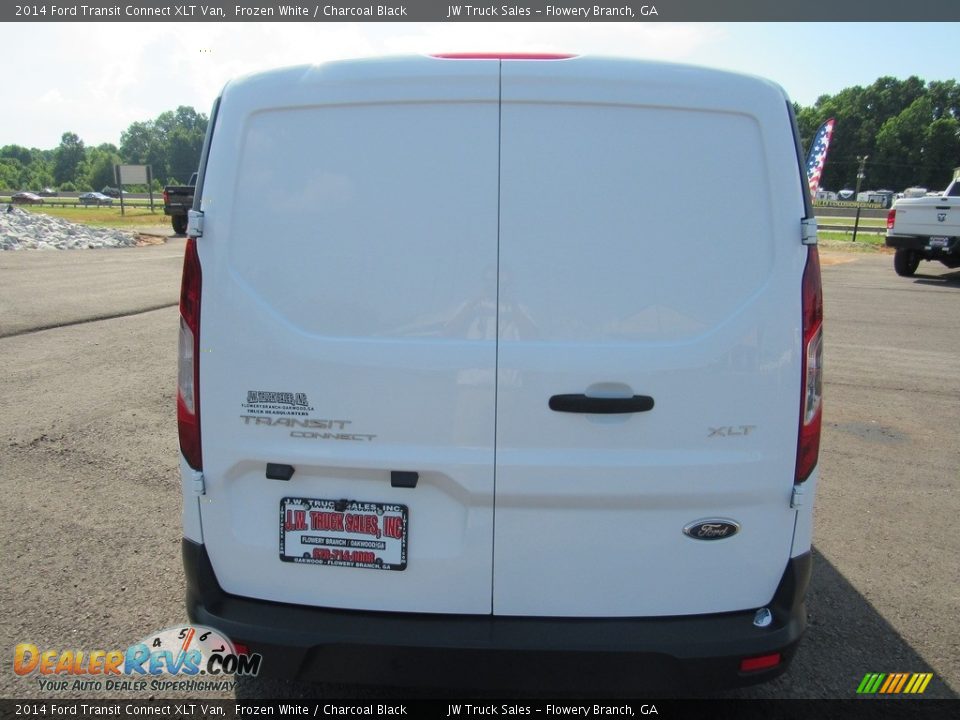 2014 Ford Transit Connect XLT Van Frozen White / Charcoal Black Photo #9