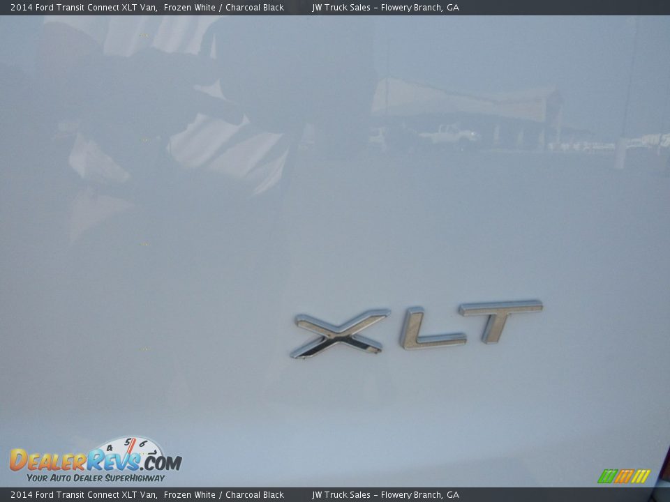 2014 Ford Transit Connect XLT Van Frozen White / Charcoal Black Photo #10