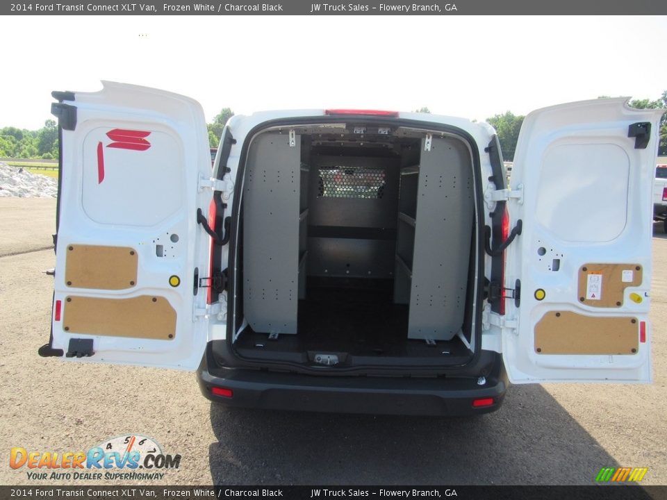 2014 Ford Transit Connect XLT Van Frozen White / Charcoal Black Photo #11