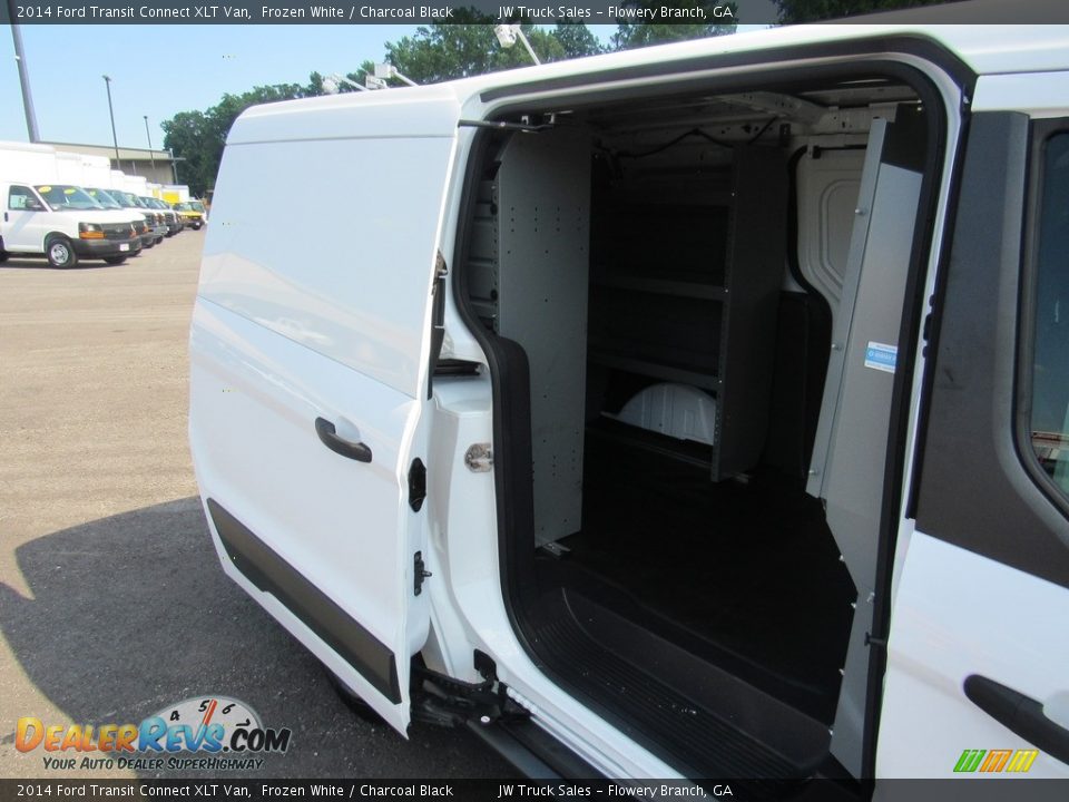 2014 Ford Transit Connect XLT Van Frozen White / Charcoal Black Photo #15