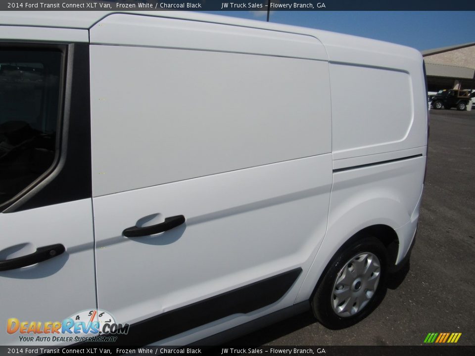 2014 Ford Transit Connect XLT Van Frozen White / Charcoal Black Photo #17