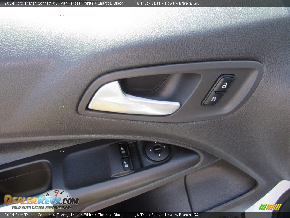 2014 Ford Transit Connect XLT Van Frozen White / Charcoal Black Photo #20