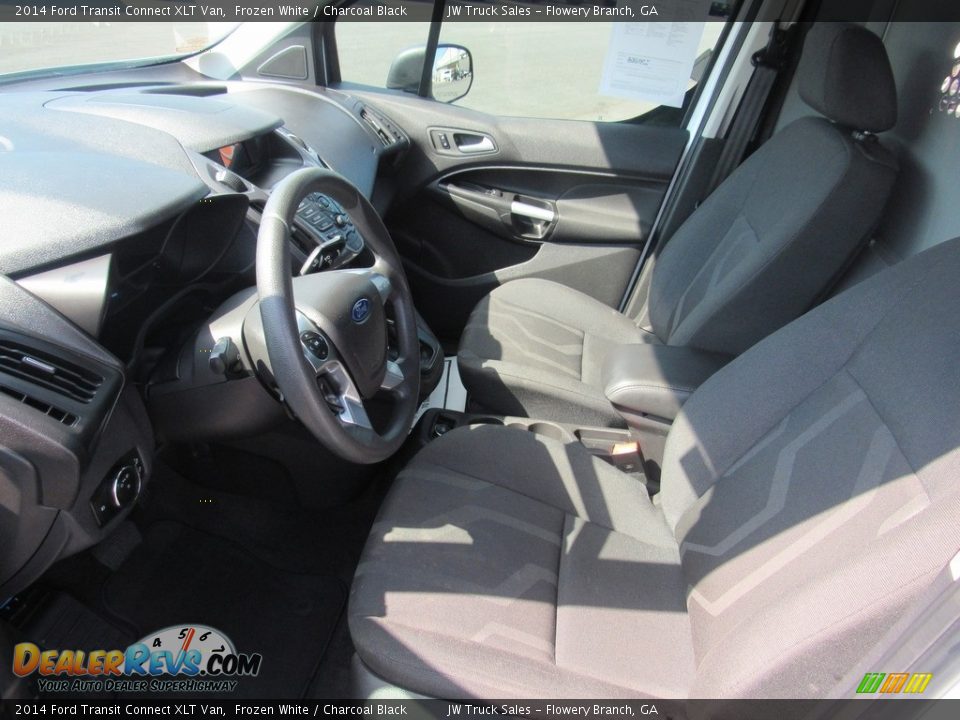 2014 Ford Transit Connect XLT Van Frozen White / Charcoal Black Photo #22