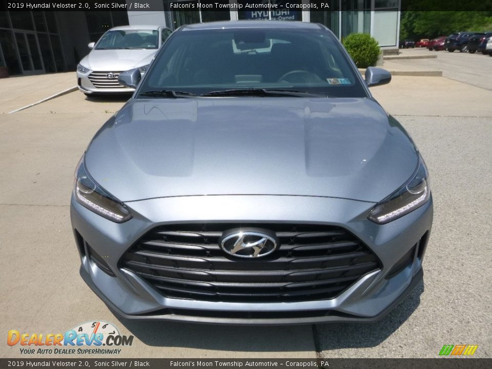 2019 Hyundai Veloster 2.0 Sonic Silver / Black Photo #4